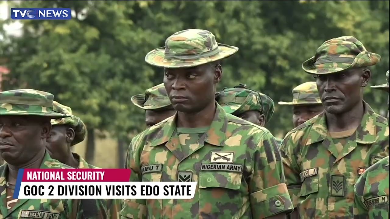 General Officer Commanding 2 Division Visits Edo State