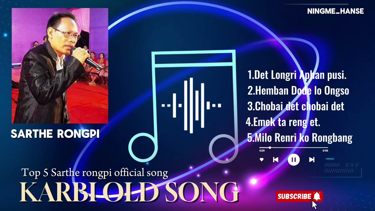 Sarthe Rongpi Official song||old song top 5 jukebox||Ningme_Hanse