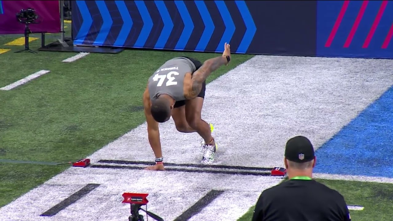 DJ Turner II runs official 4.26-second 40-yard dash at the 2023 NFL Scouting Combine