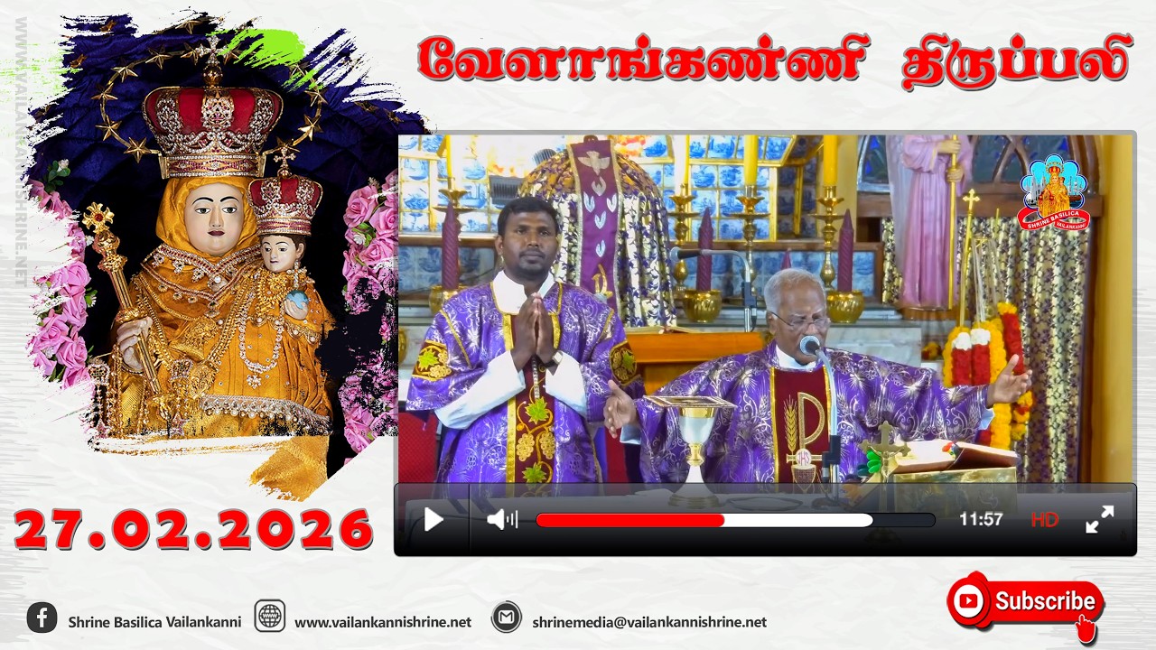 27 February 2026 @ 06:00 am Tamil Mass