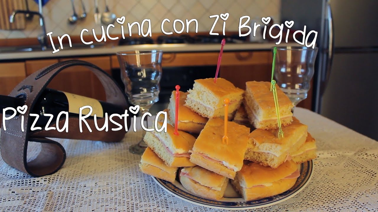 Pizza rustica morbida di zia Brigida