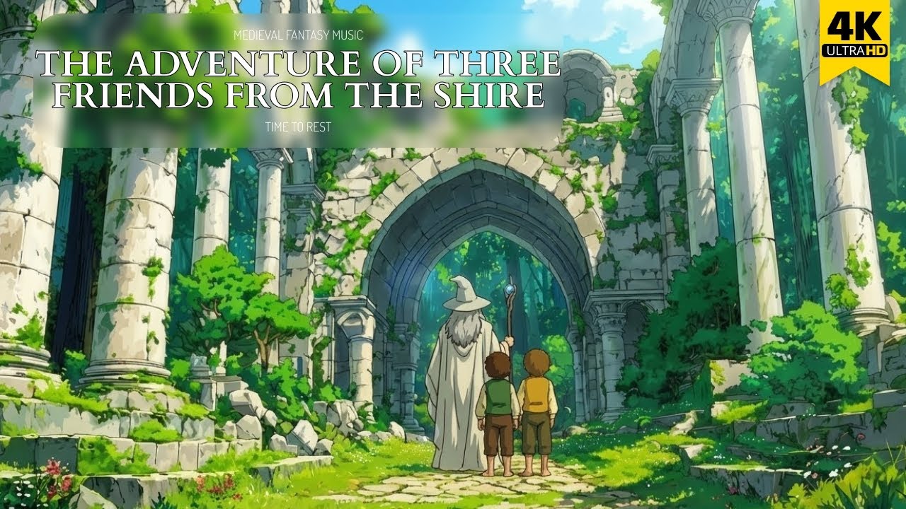 Medieval Music For Focus And Relaxation | The Adventure Of Three Friends From The Shire