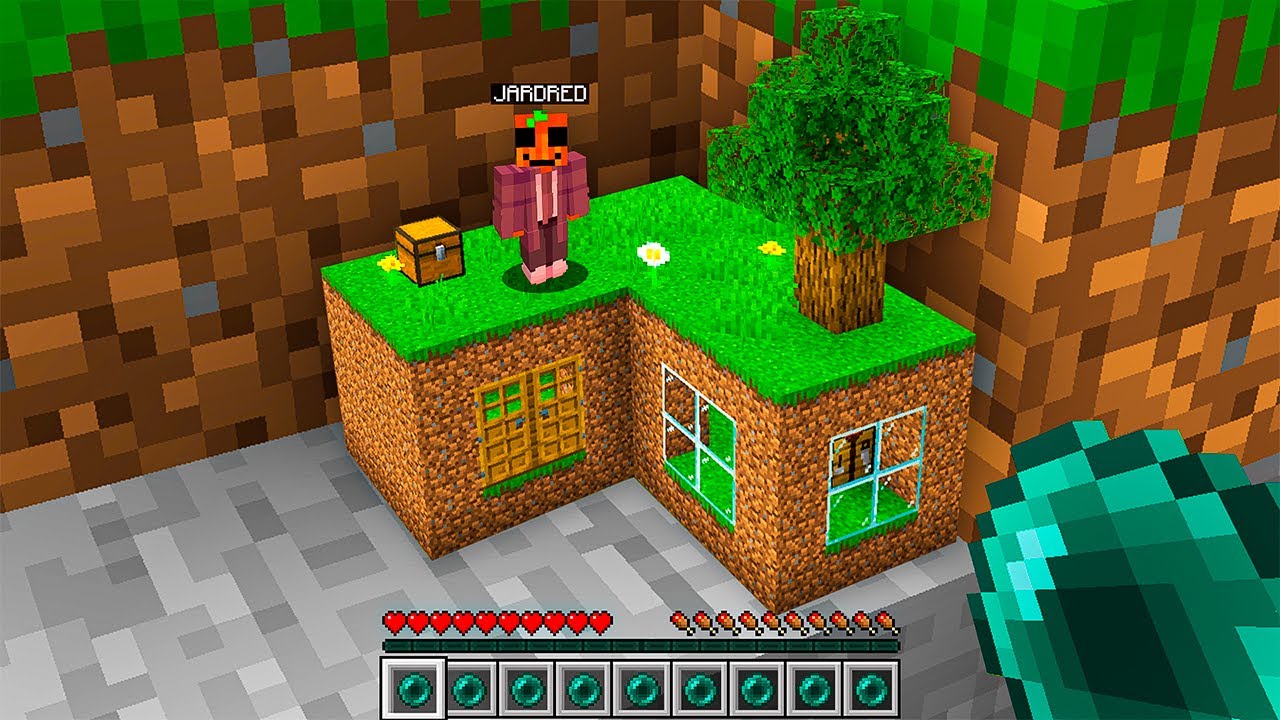 Constru&iacute; una MINI CASA en UN BLOQUE!