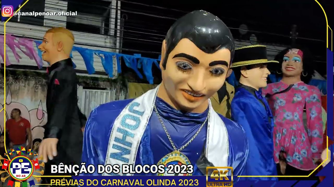 CORTEJO DE AGREMIAÇÕES CARNAVALESCAS A BENÇÃO DOS BLOCOS PEDE PAZ NO CARNAVAL 2023