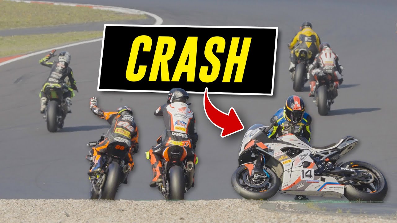 Crash at the FIRST CORNER!