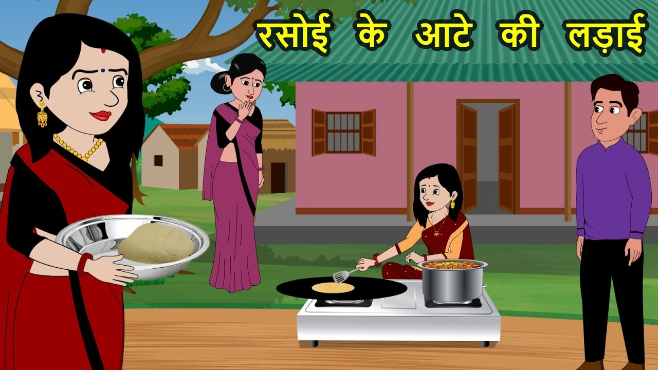 रसोई के आटे की लड़ाई Hindi Kahani | Moral Stories | Stories in Hindi | Comedy | Storytime New Video