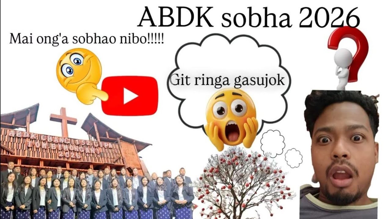 152 DK Soba Welcome Song by Moamari Baptist Church Choir | Garo Hills, Meghalaya | Garo Baptist
