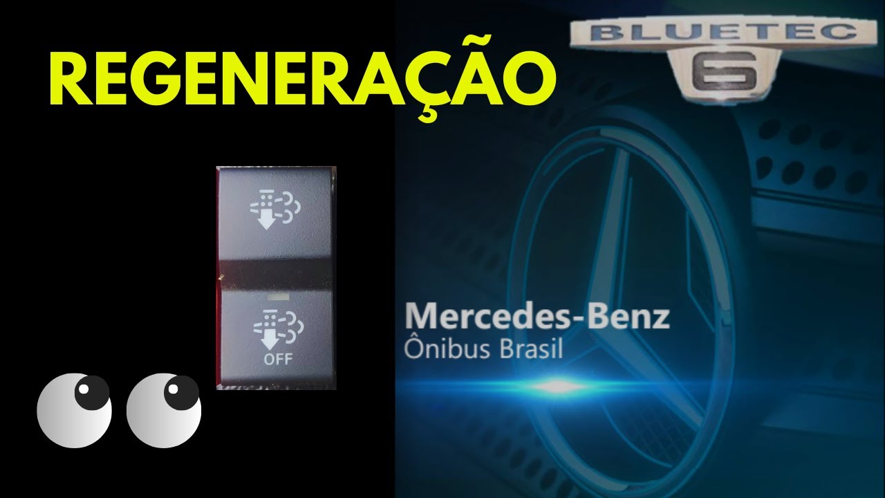REGENERAÇÃO no veículo EURO 6 da Mercedes Benz