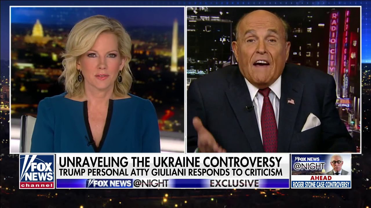 Rudy Giuliani Interview on Fox News at Night with Shannon Bream 12 February 2020 Fox News @ Night HD