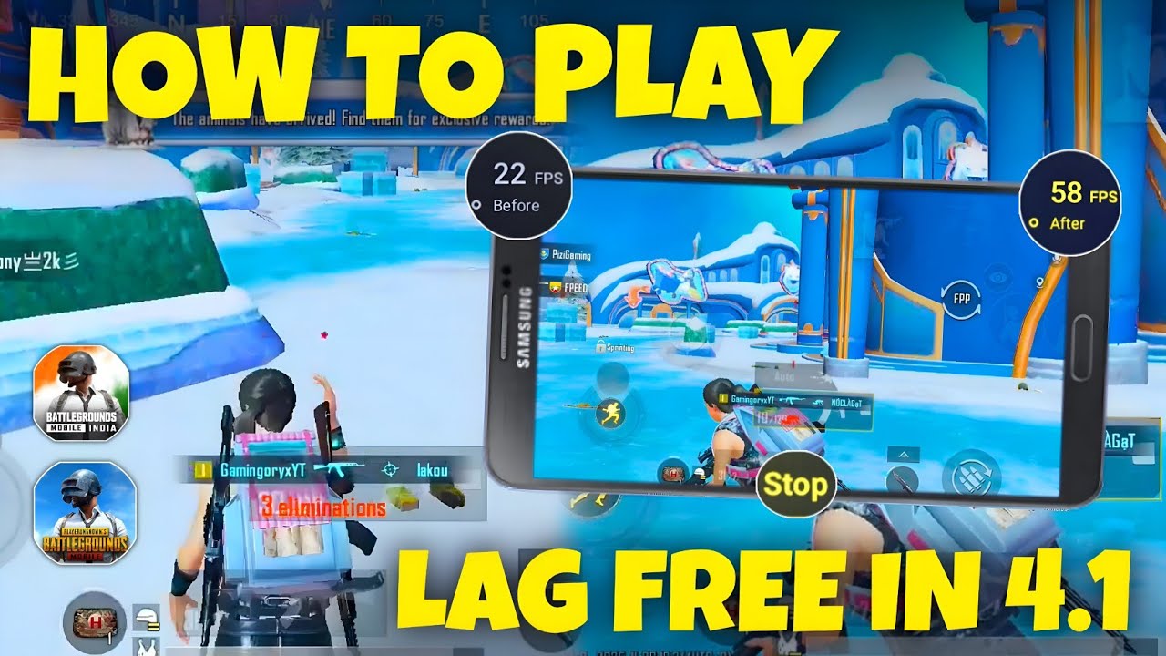 Get Constant High Fps & Ultra Smooth Graphics With This Bgmi & Phone Secret Settings🔥Fix Lag In 4.1