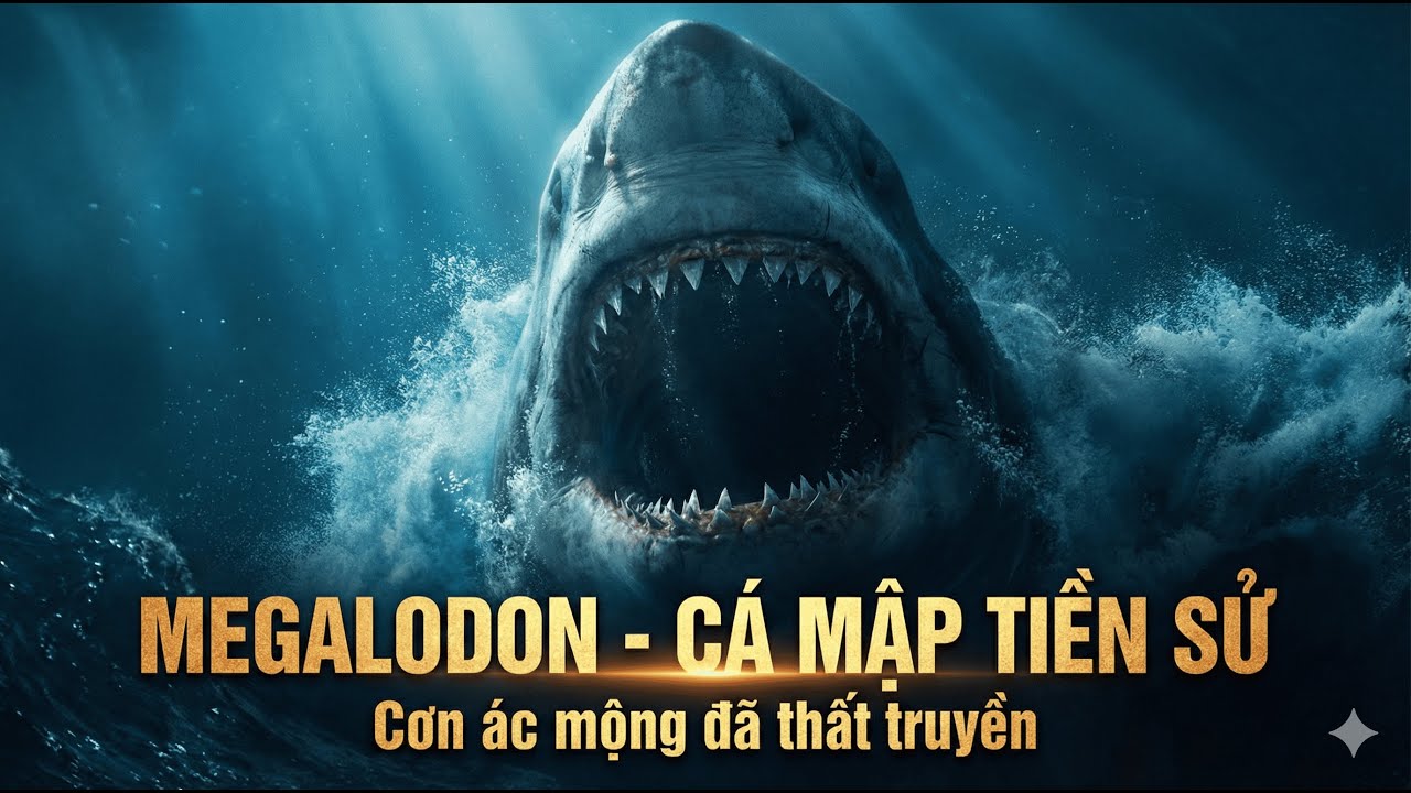 Bí Mật về Megalodon: Tại sao Quái Vật 60 tấn lại Biến Mất không dấu vết? (Bí Mật Kỷ Jura Tập 2)