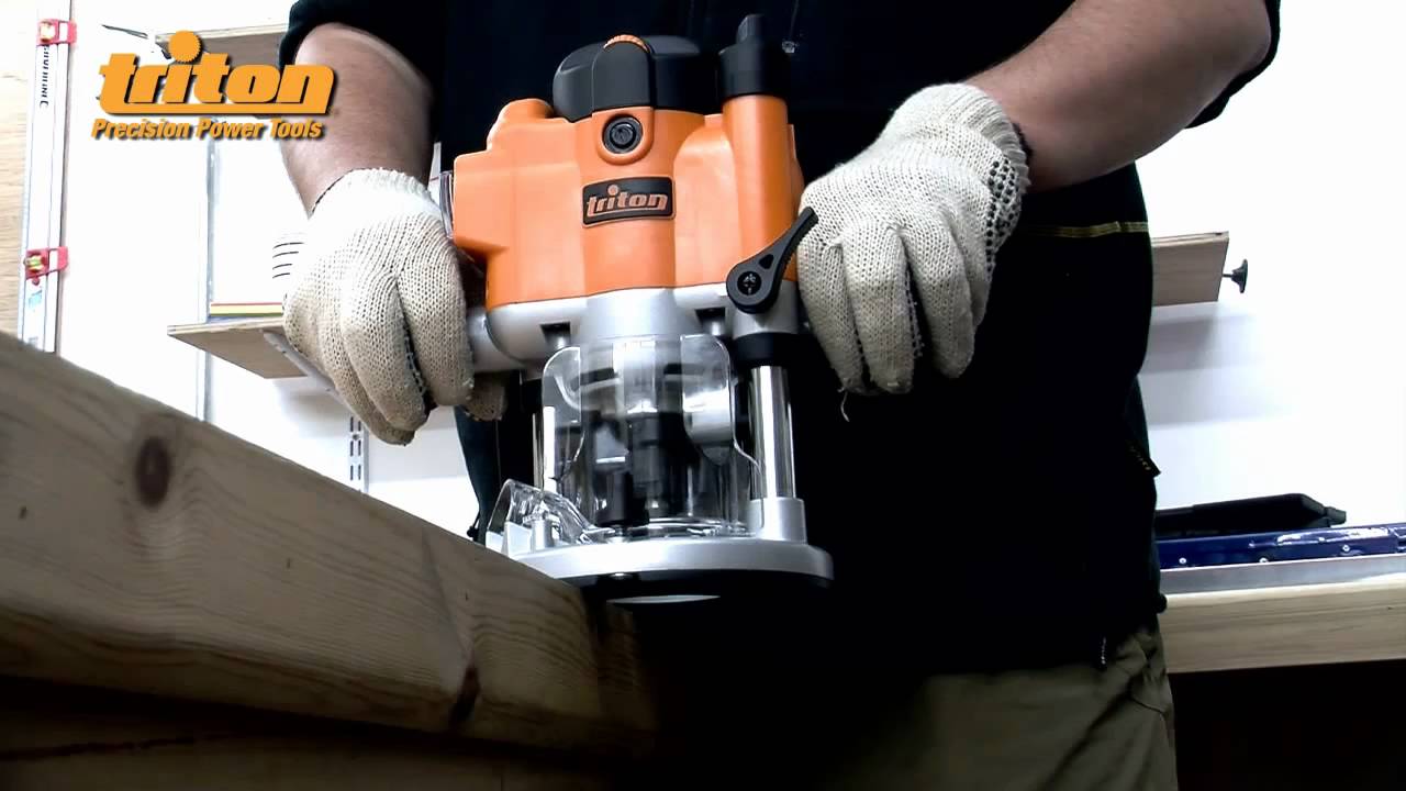 TRITON INSTRUCTIONAL: JOF001 Compact Precision Plunge Router