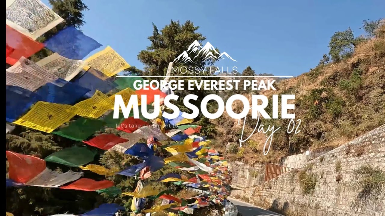 📍Mussoorie Beyond Mall Road: George Everest Trek & Hidden Mossy Falls 🏔️