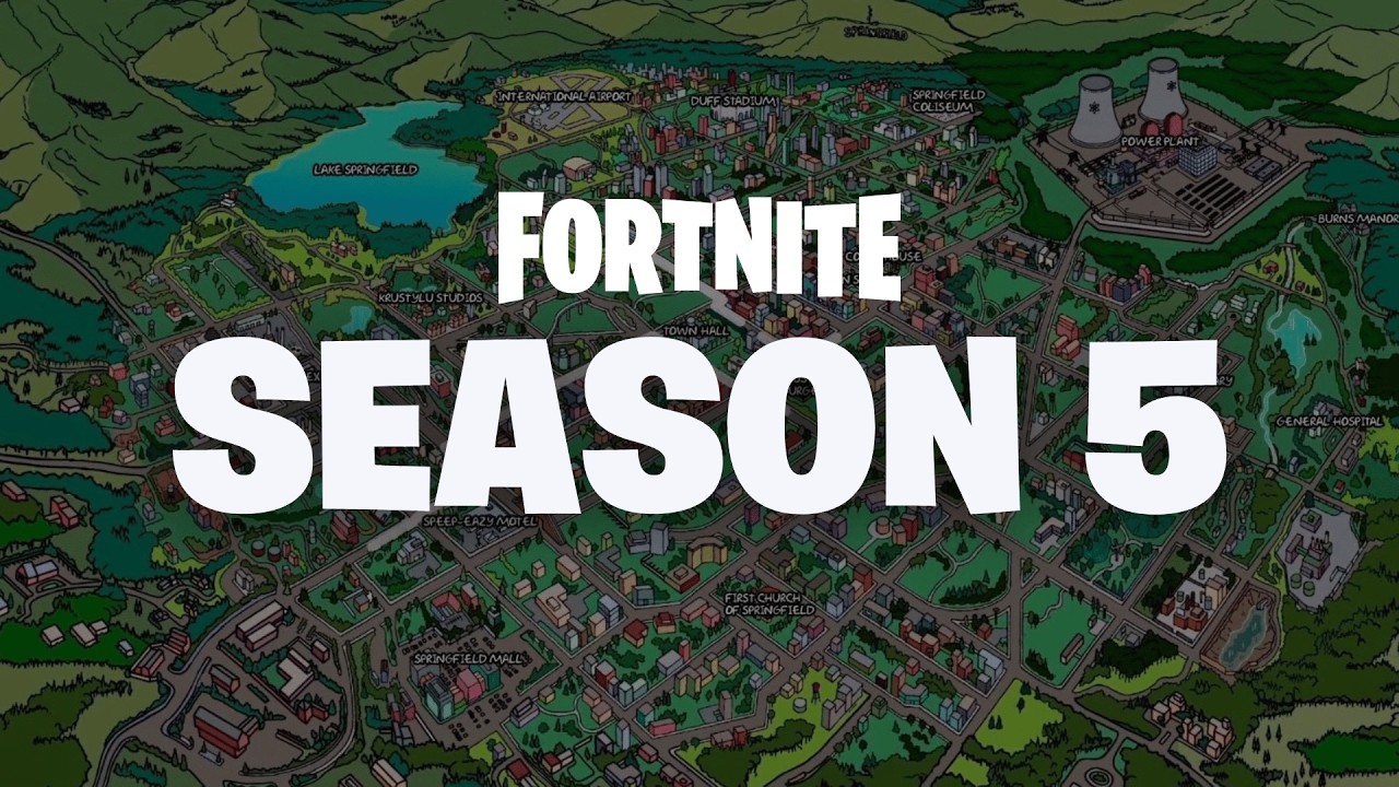Fortnite Chapter 6 Season 5 Map