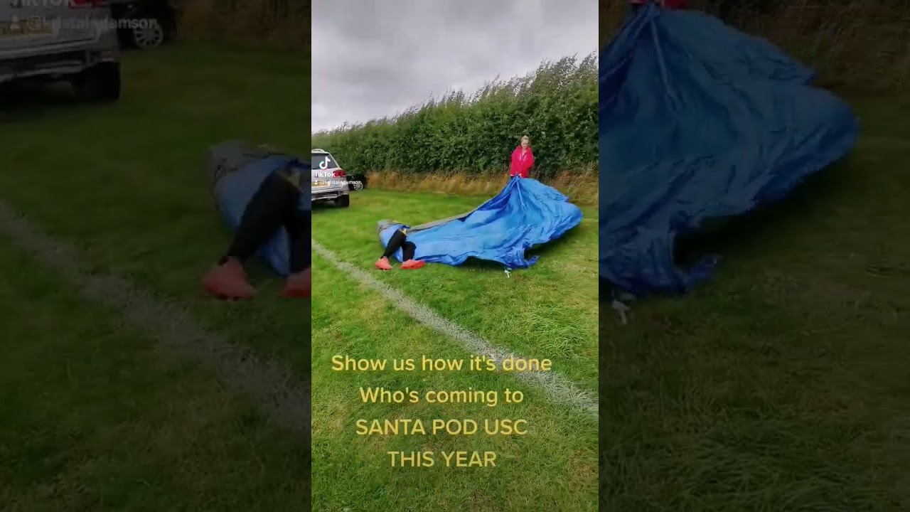 How to put up a tent lol