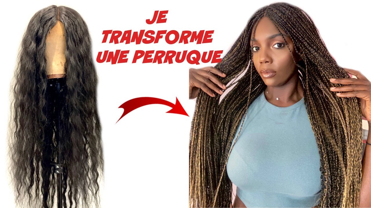 COMMENT FAIRE DES TRESSES SUR UNE PERRUQUE !? JE VOUS MONTRE DE A a Z !!!