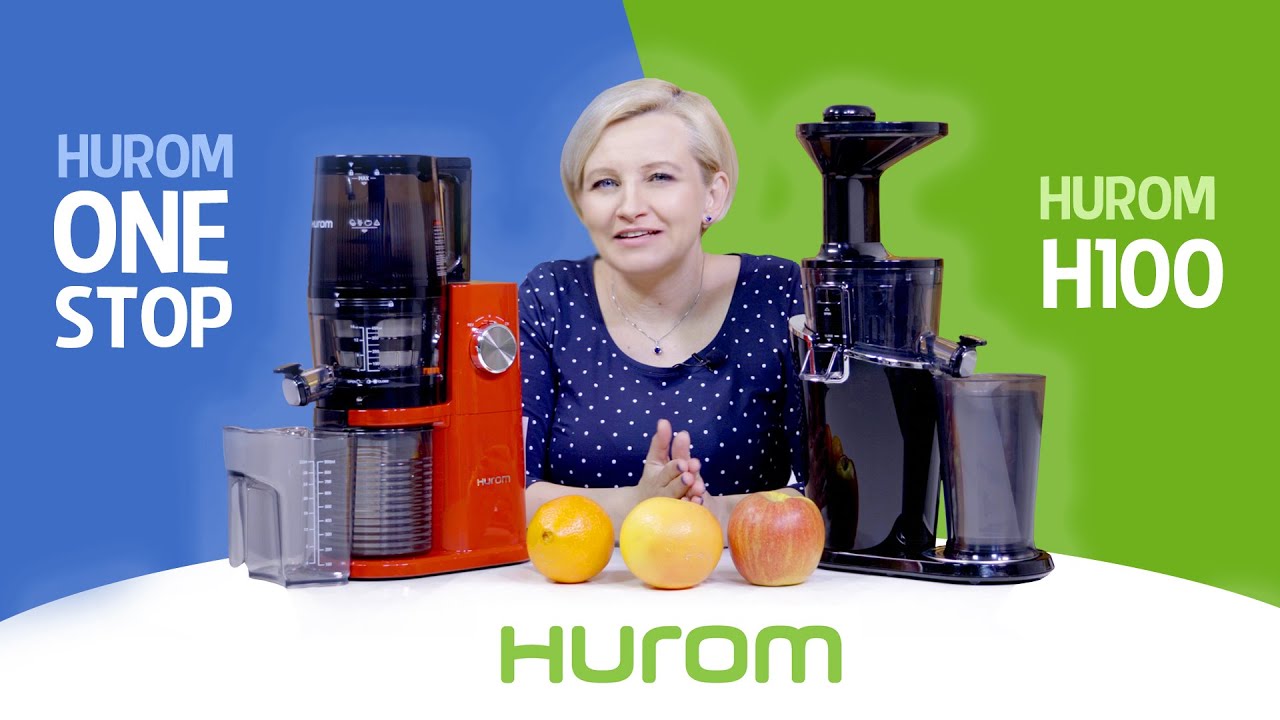 Recenzja wyciskarek wolnoobrotowych Hurom H100 i One Stop
