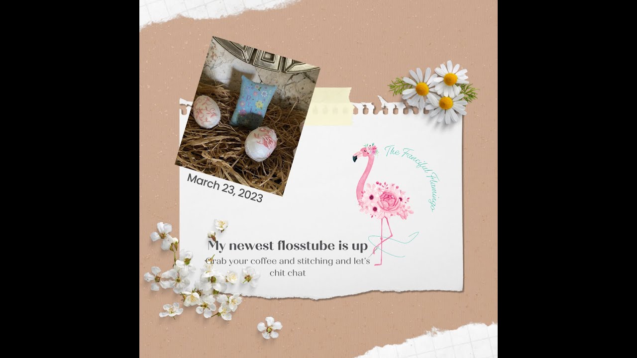 March 23, 2023 let's grab our coffee and cross stitch and chat for a while!
