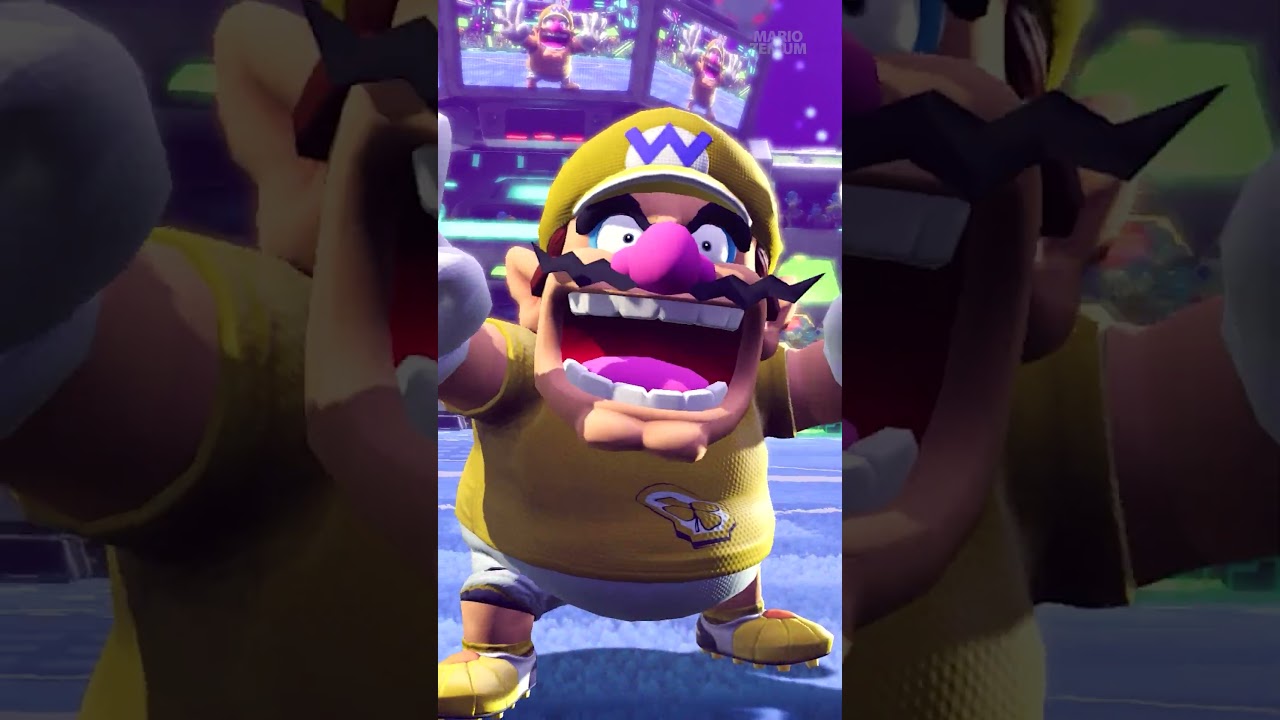 Mario Strikers Battle League - All Wario Animations