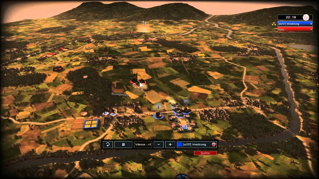 RUSE class&eacute; 1vs1 [ss117] Hvedrung vs Fritz