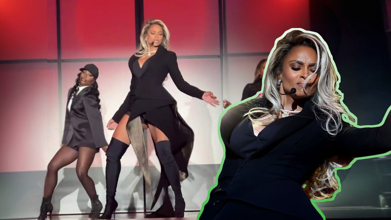 Ciara performs 