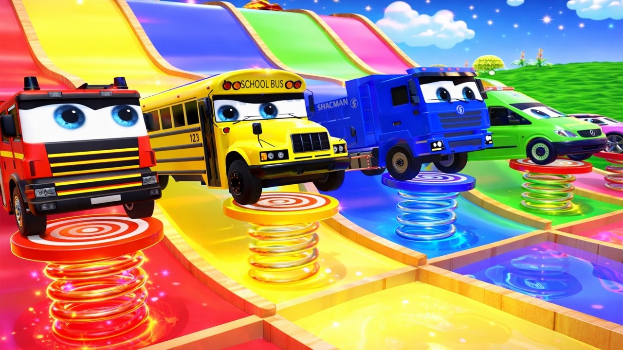 Color Shapes & Sing a Song! Five Little Song, Bingo Song | Baby Nursery Rhymes & Kids Songs