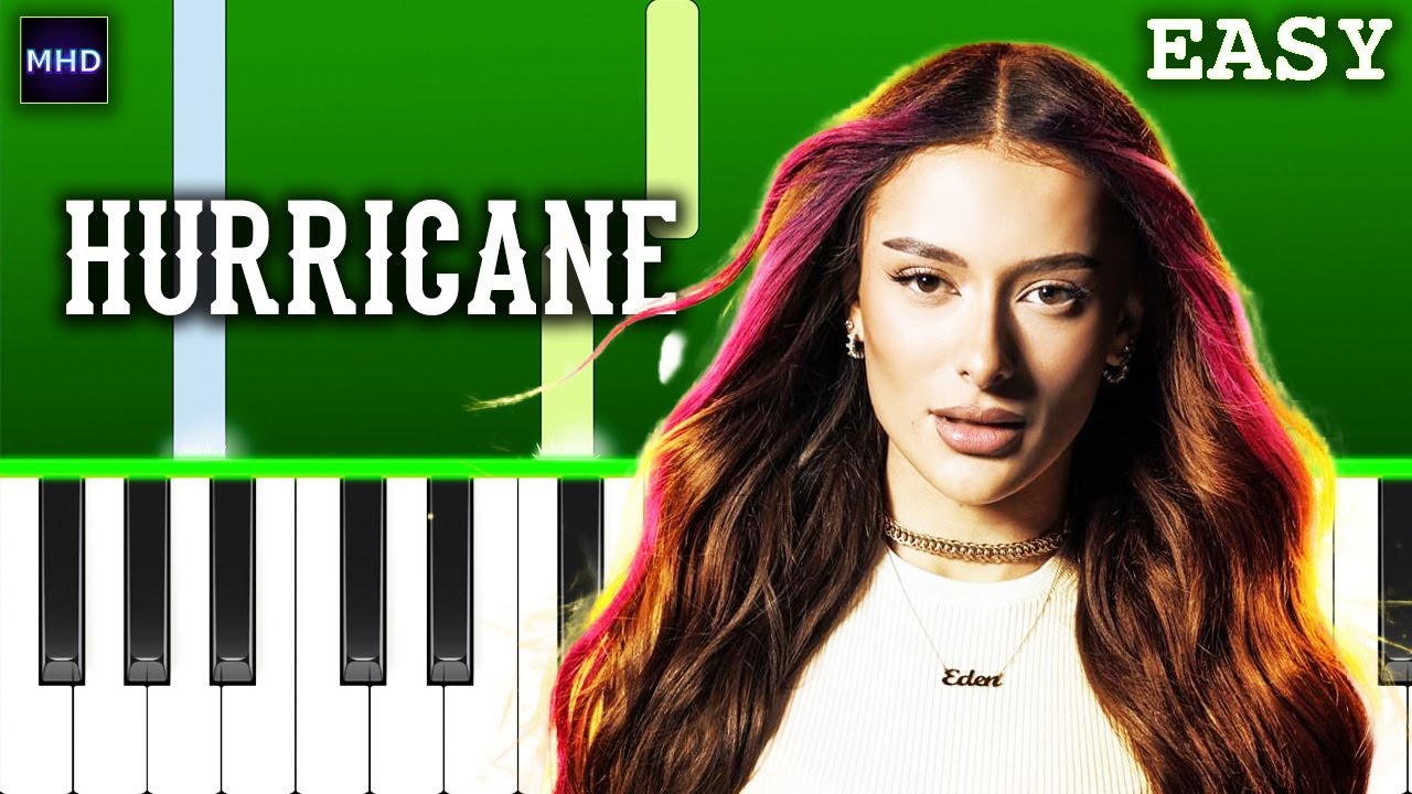 Eden Golan - Hurricane (Piano Tutorial)