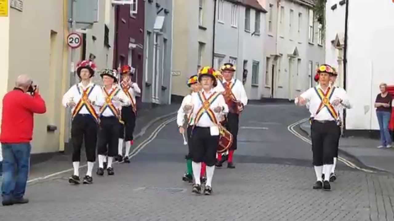 North West Processional into Axbridge Square - Mendip Morris Men