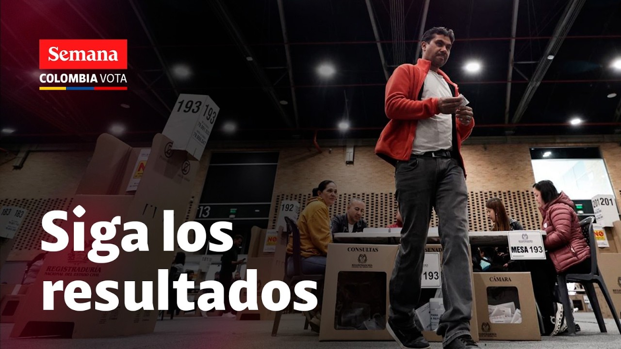 Elecciones 8 de marzo en Colombia: EN VIVO resultados de la jornada electoral