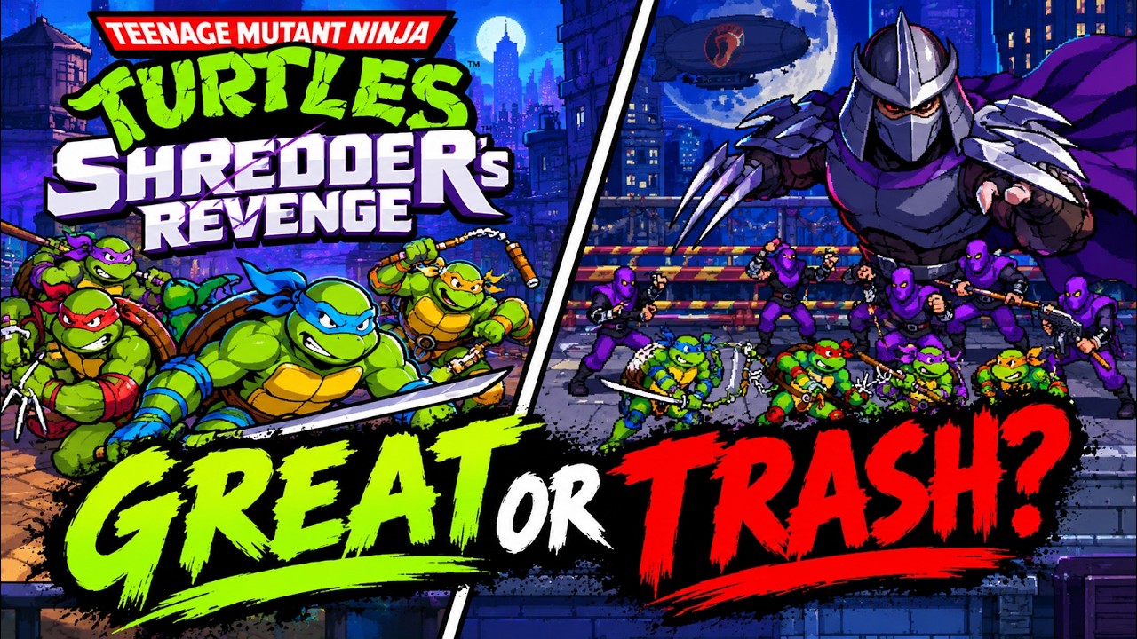 TMNT Shredder's Revenge Gameplay - Is This Beat 'Em Up Actually Good?