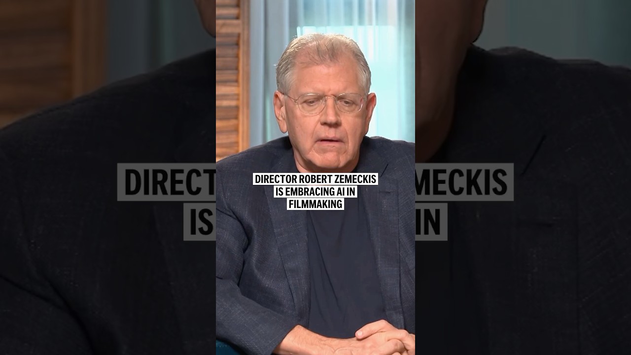 Director Robert Zemeckis is embracing AI in filmmaking
