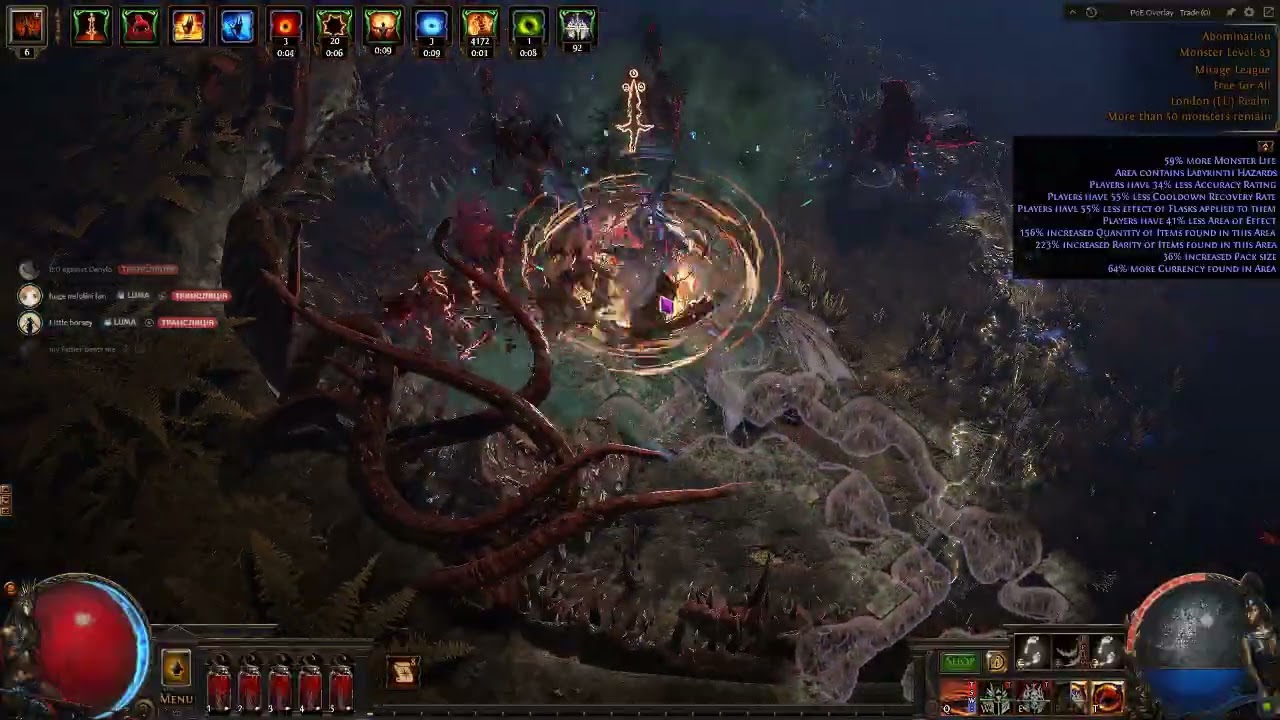 Abomination boss (Boss rush strat)