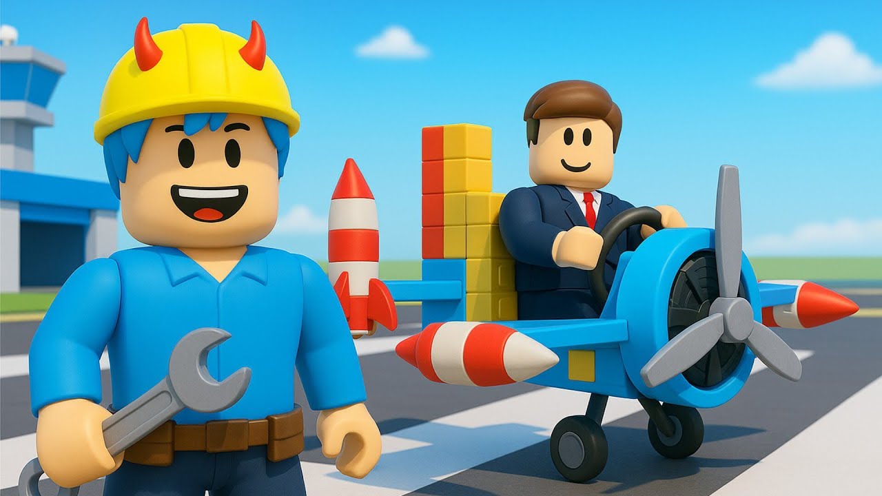 ✈️STWORZYŁEM NAJLEPSZY SAMOLOT? w ROBLOX