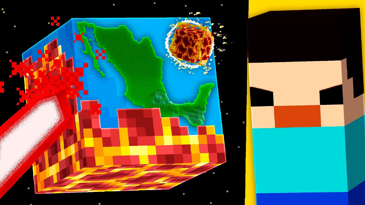 DESTRUÍ a LATINOAMÉRICA En MINECRAFT