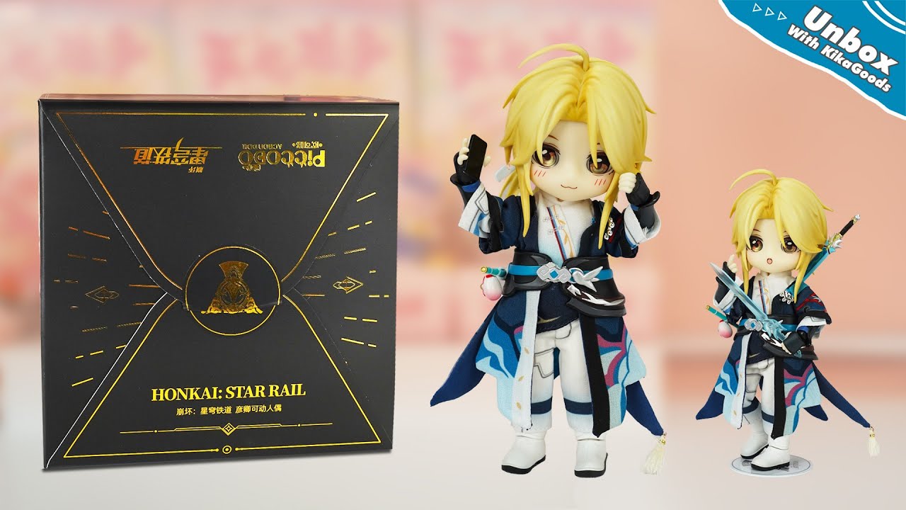 Распаковка лимитированной фигурки Янь Цин из серии Honkai Star Rail #kikagoods #unboxing #satisfying