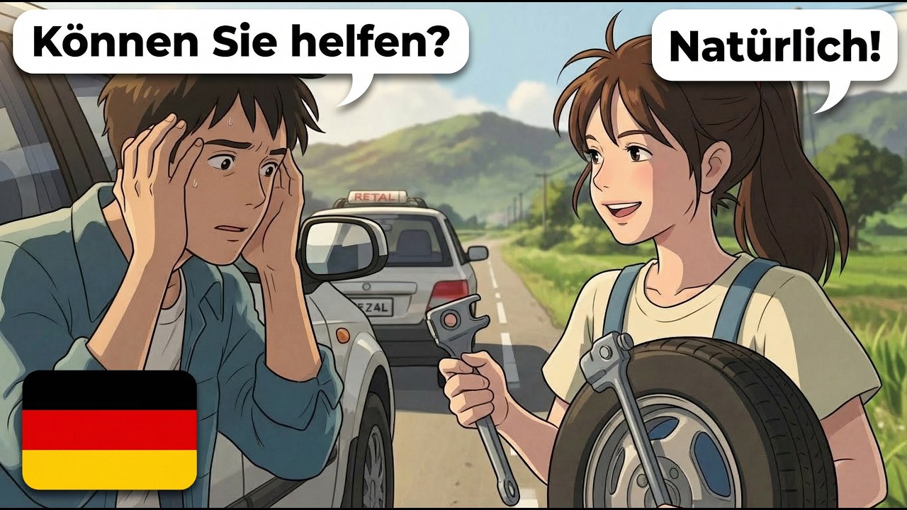 Learn German for Beginners: 9 Essential Real-Life Conversations (A1-A2 Level)