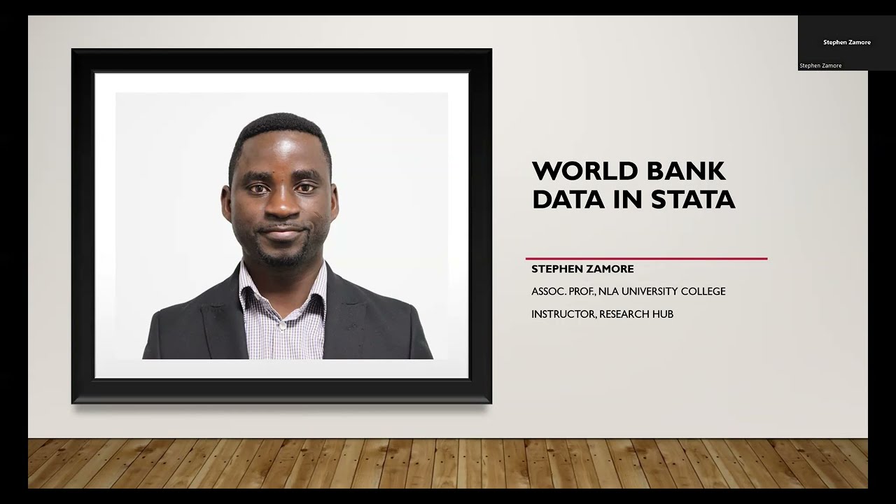 How to extract World Bank data as panel data in Stata