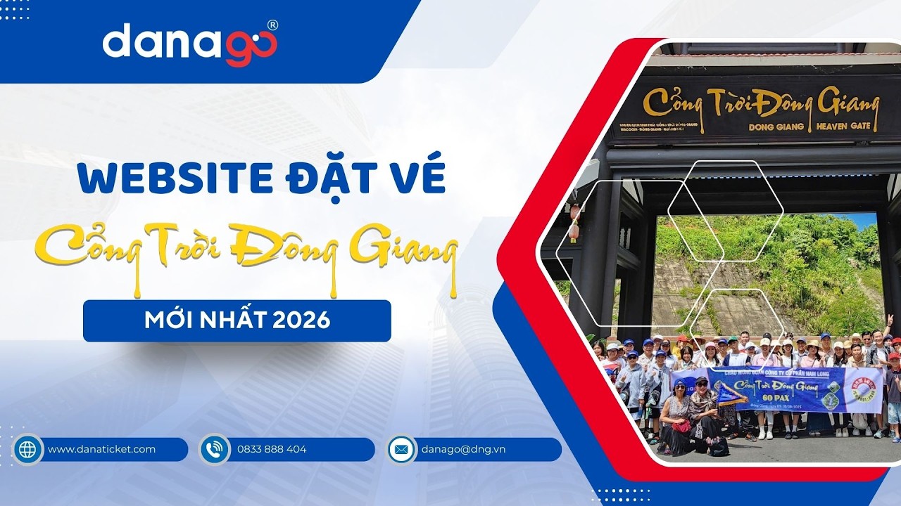 Website đặt vé Cổng Trời Đông Giang uy tín tuyệt đối 2026