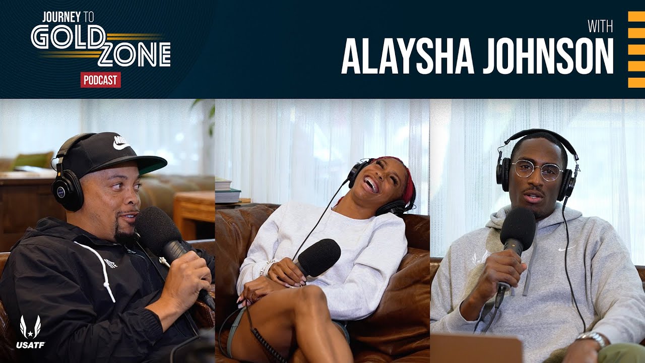 Journey to Gold Zone Podcast featuring Alaysha Johnson