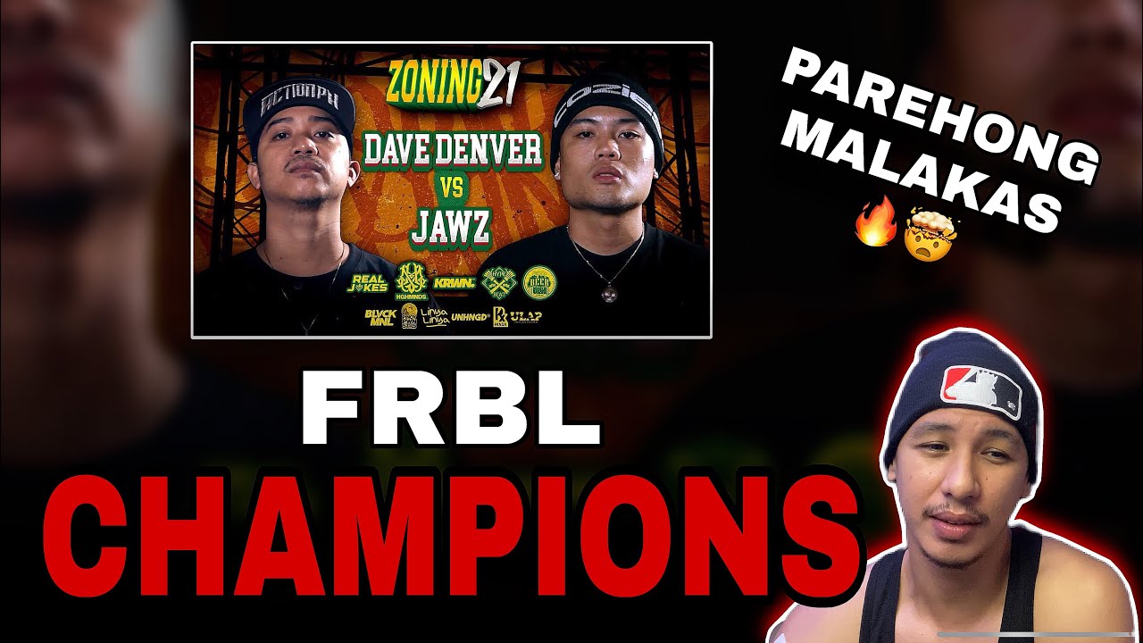𝐙𝐚𝐤𝐢 𝐑𝐞𝐚𝐜𝐭𝐬 -   Jawz vs Dave Denver | FRBL CHAMPS