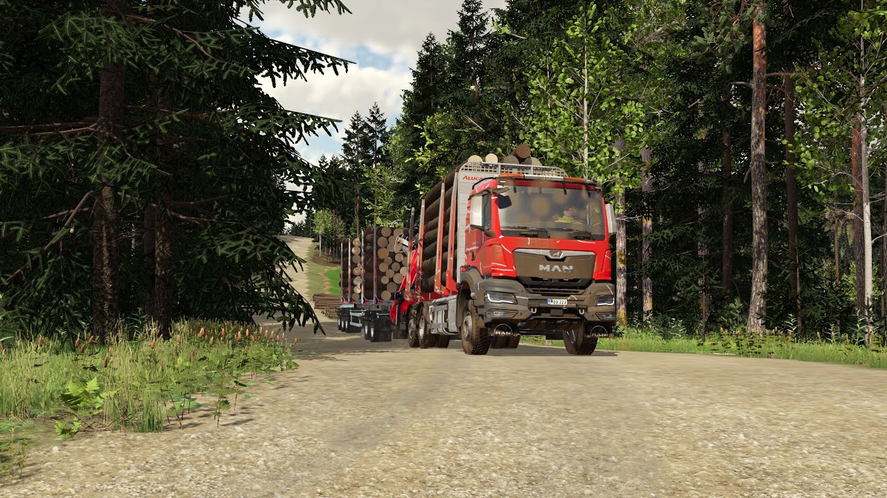 Parked up for the night | EP. 28 | Fs22 timelapse | Forestry in Honkakorpi
