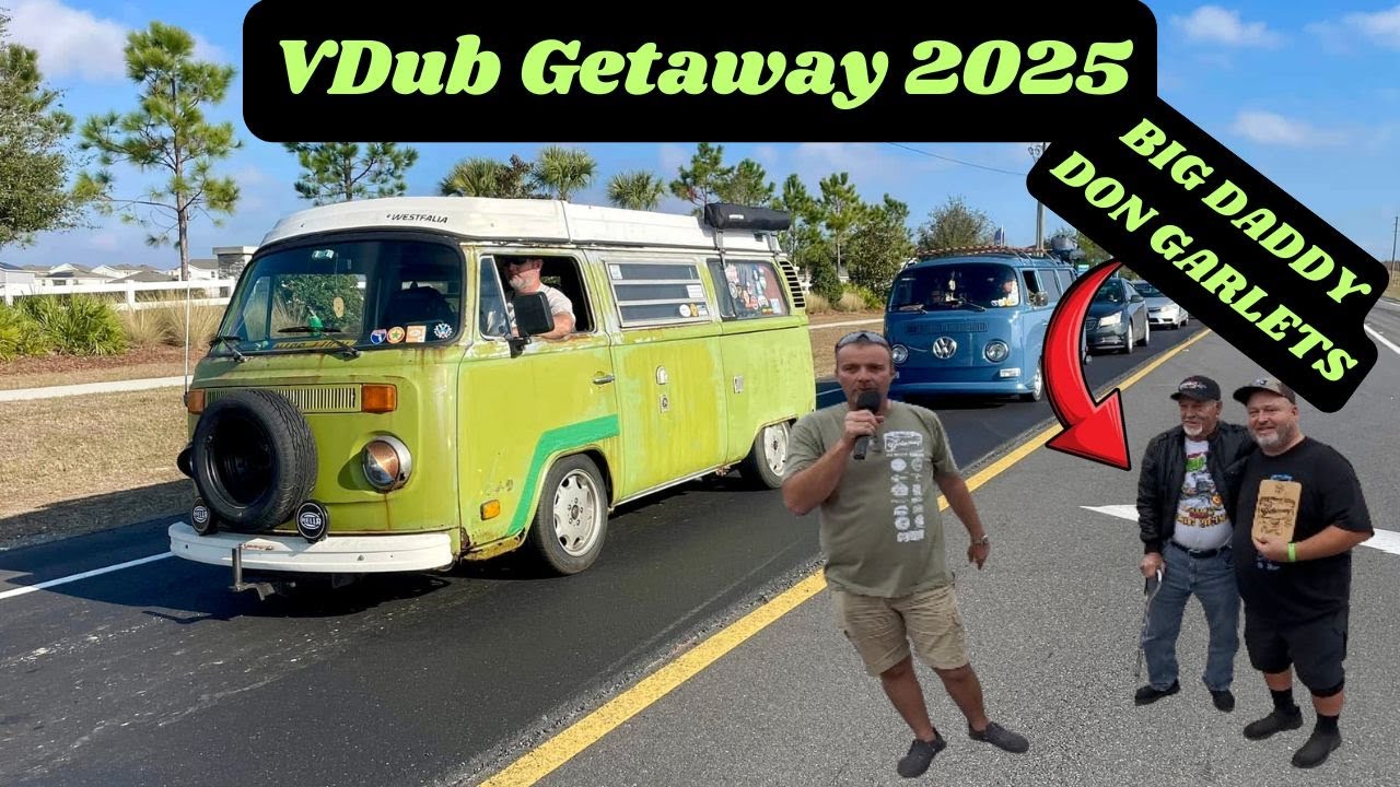 Lost Footage. First Long Trip In Lulu, 1976 VW Bus. Camping With Friends at VDub Getaway 2025