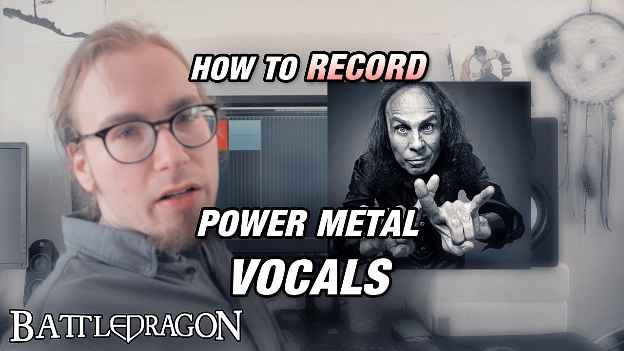 Recording POWER METAL VOCALS | BATTLEDRAGON -method
