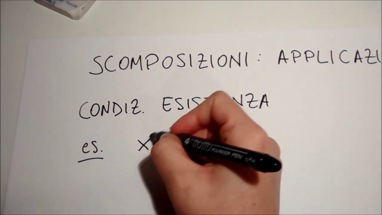 Frazioni algebriche: Campo di esistenza