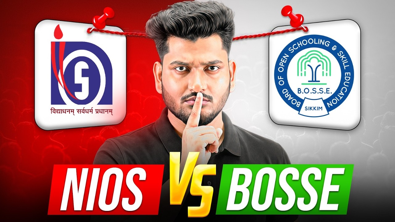 NIOS vs BOSSE 🔥 Admission Process, Syllabus, Passing Marks & Marksheet Value