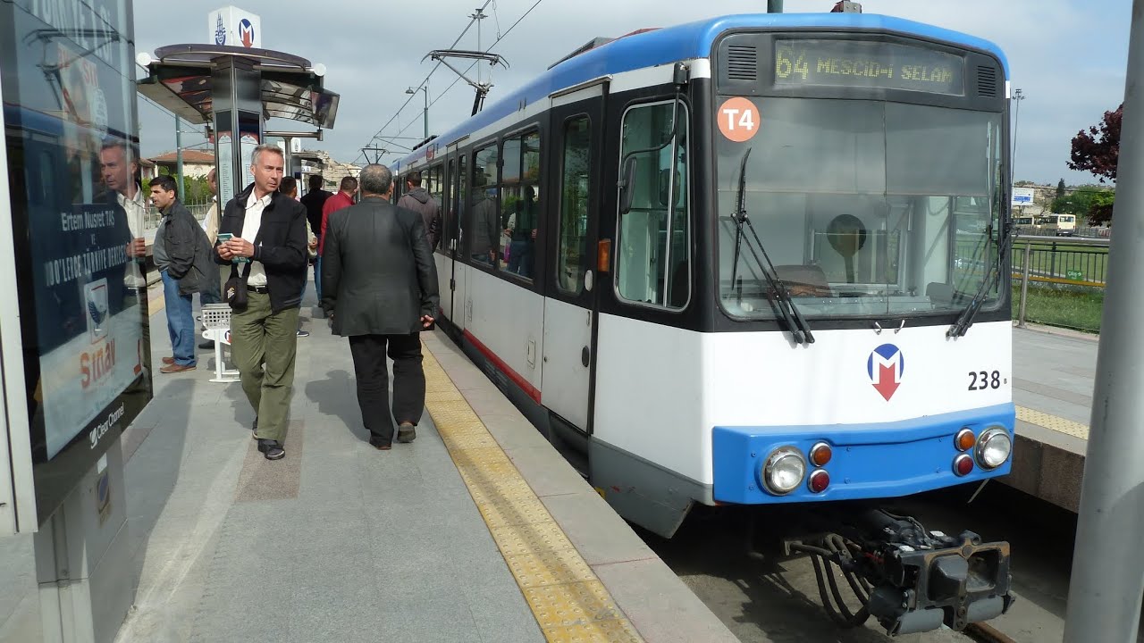 T4 hattında kısa bir seyahat#9 Mescid-i Selam-50.yıl Baştabya Arası seyahat 