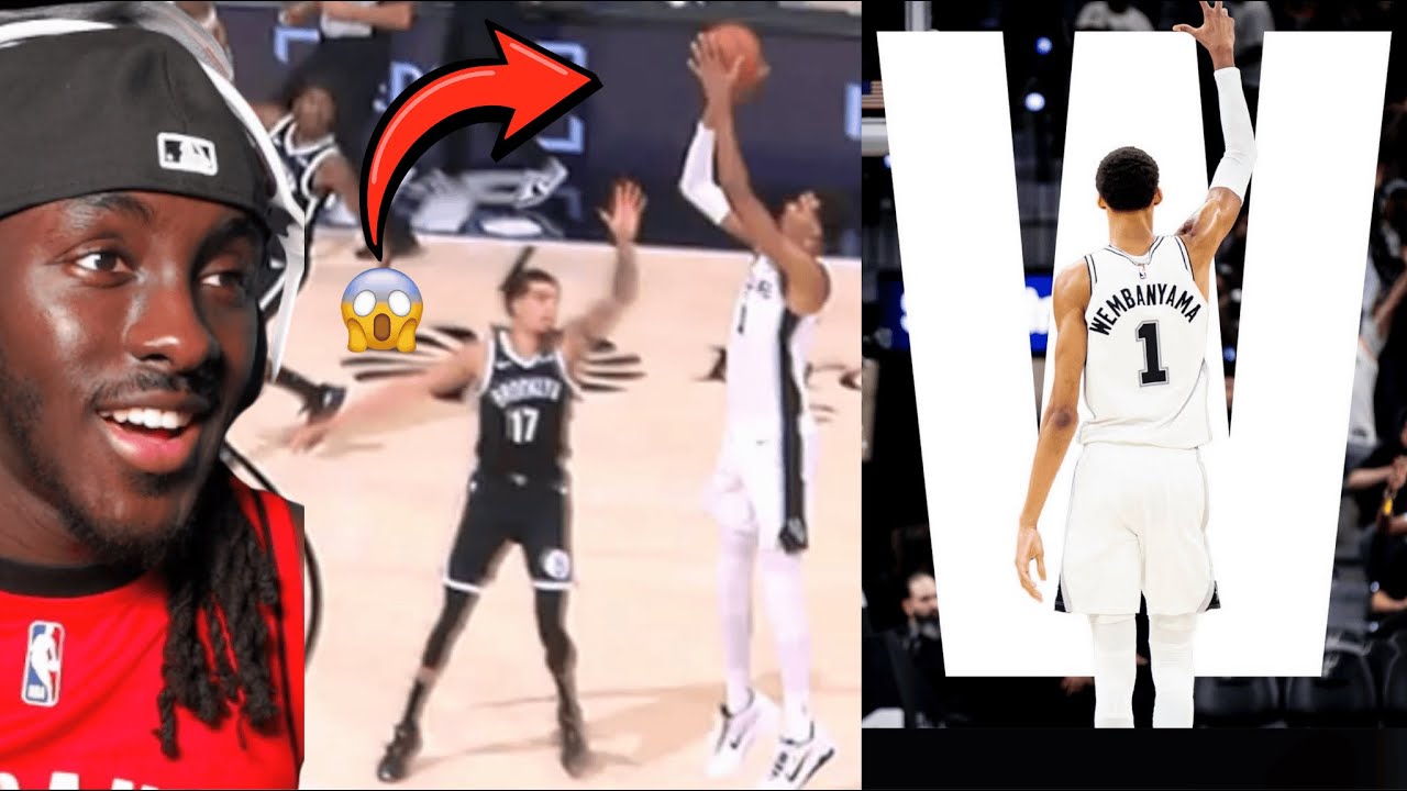 WEMBY GLAZE SESSION (NO DIDDY) Spurs Vs. Nets Highlights Reaction