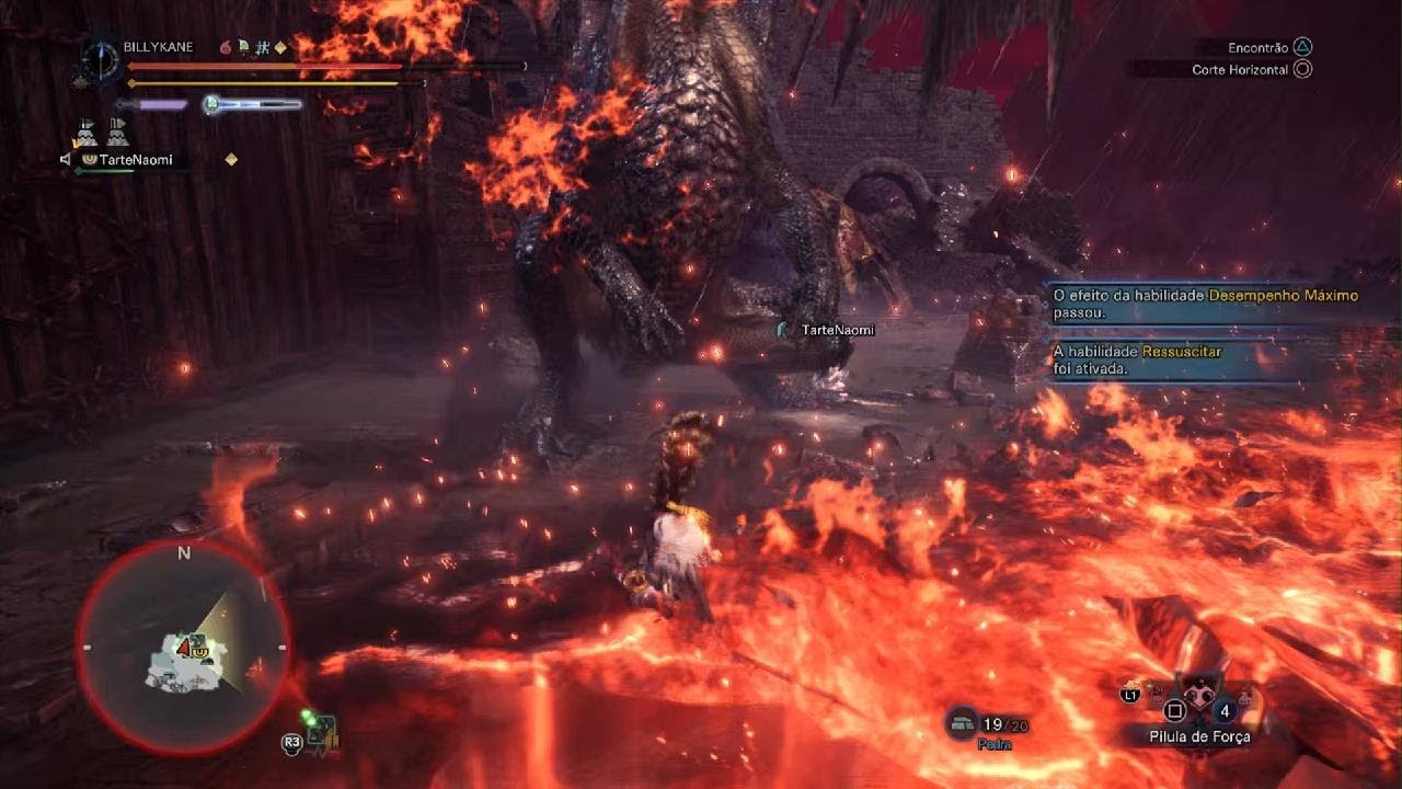 Fatalis com uma aleatória muito boa
