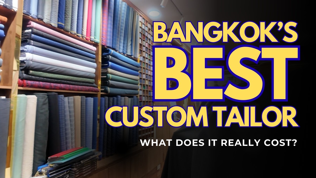 Buying a Custom Suit in Bangkok | Suits, Shirts, Jeans and MORE!