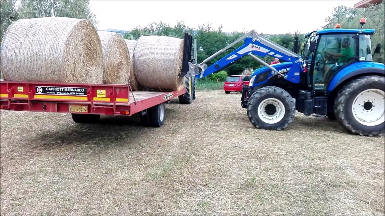 [FIENAGIONE 2018] New Holland t5.115 - Fiatagri 70-76 DT LP - Az Agr di Sabatino